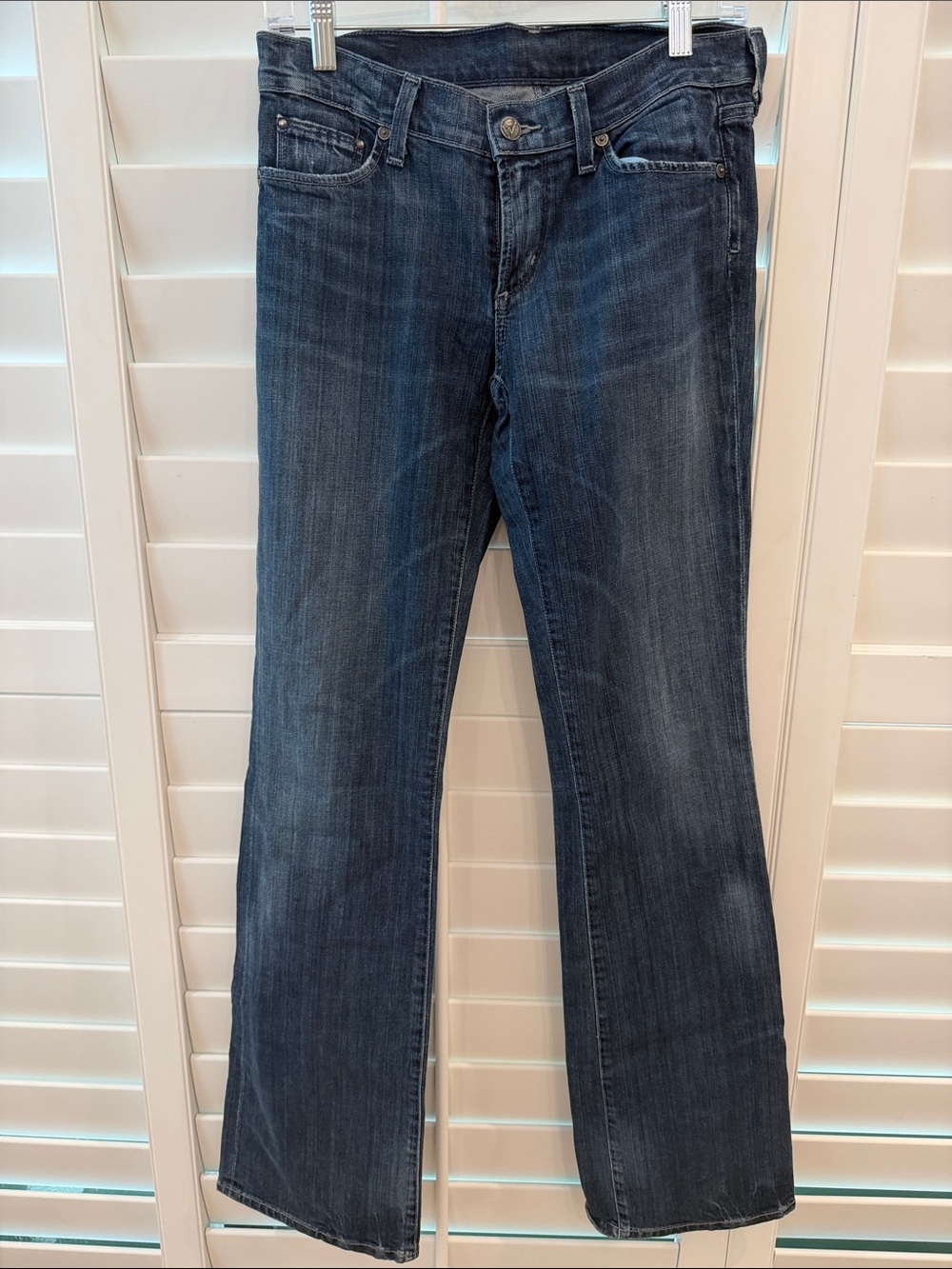 Citizens Of Humanity Dark Blue Flare Jeans